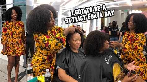 ️ I Got To Be A Stylist For A Day😱my First Meet And Greet🤗 La Vlog Youtube