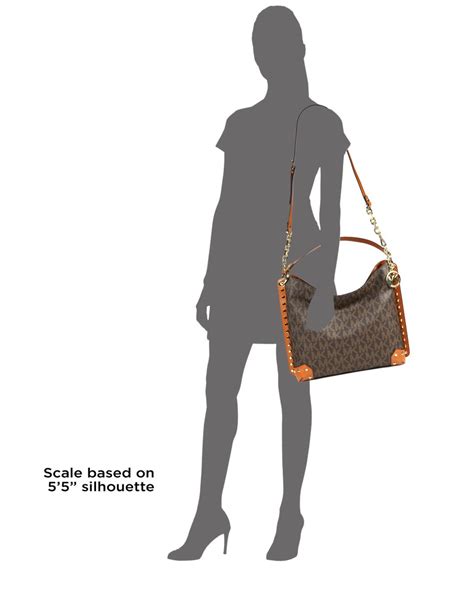 Michael Michael Kors Serena Large Shoulder Bag In Brown Lyst