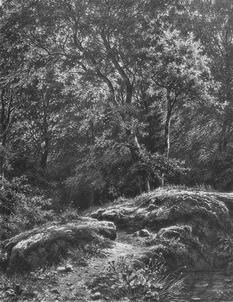 Self Portrait Ivan Shishkin Рисунки пейзажей Рисование деревьев