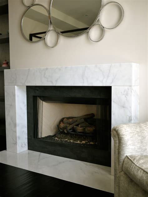 Contemporary Stone Fireplace Mantels Bt Architectural Stone