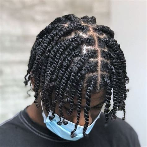 Two Strand Twist Hairstyles Dreadlock Hairstyles For Men Mens