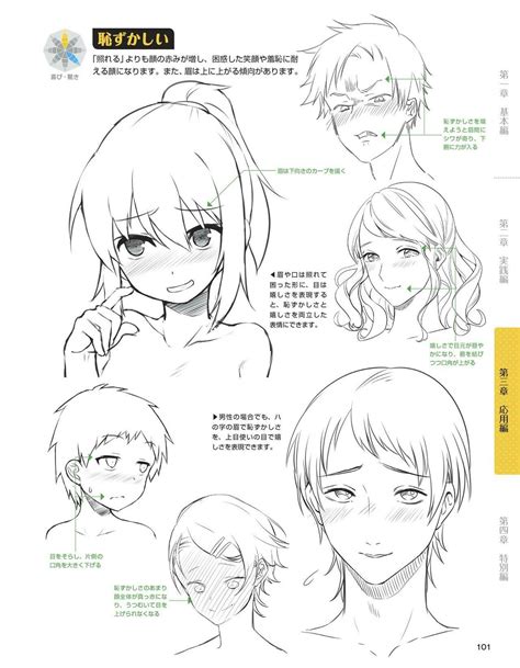Pin By Polya Gid On Anime Manga Tutorial Drawing Expressions Face
