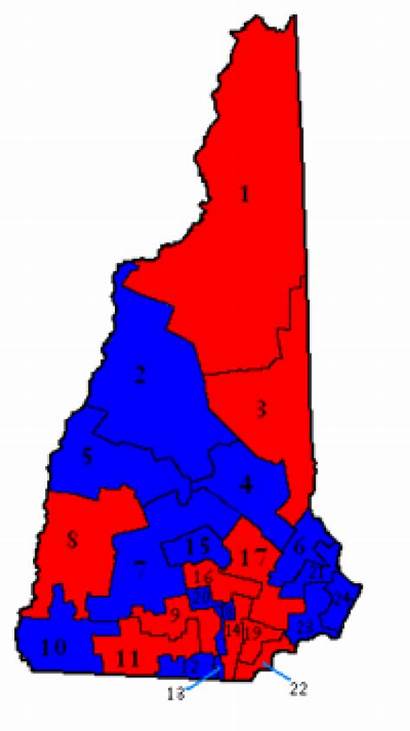 Hampshire Nh Districts State Map Congressional Court