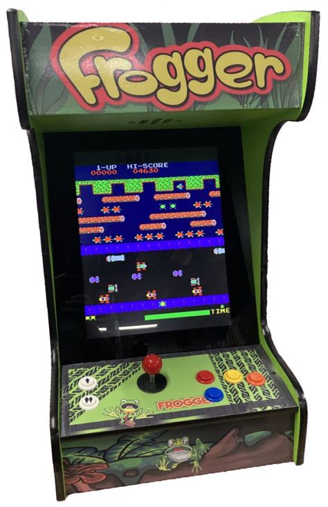 Arcade Machine Frogger 412 Retro Games Full Size Lcd Screen Buttons