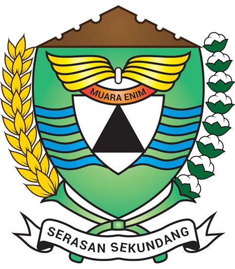 Lambang Kabupaten Muara Enim Sumatera Selatan - 237 Design