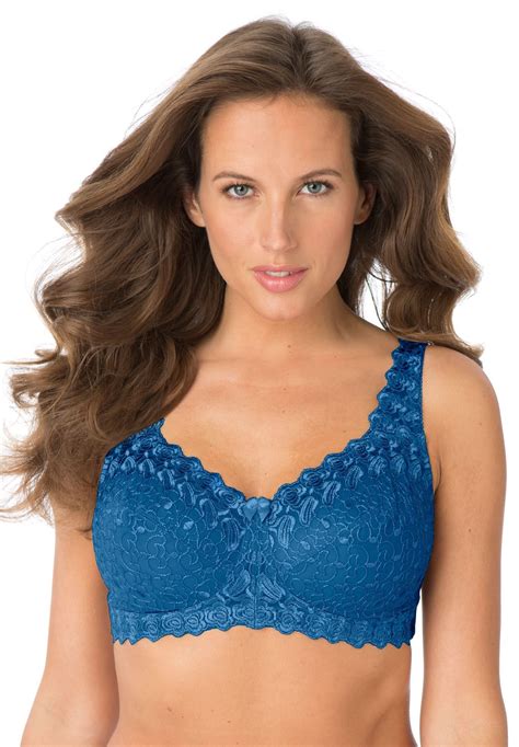 Get Instant Flattery And Support With This Plus Size Wireless Bra With