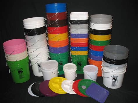 Our Buckets Come In Different Sizes And Colors Plastic Buckets