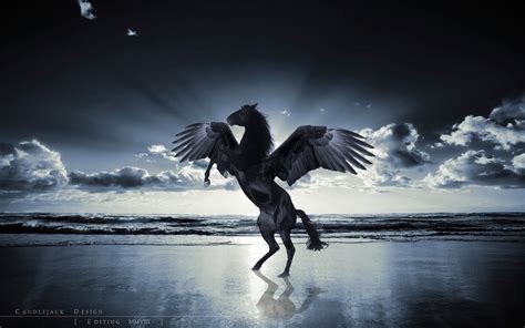 Dark Pegasus By Candlejacky On Deviantart