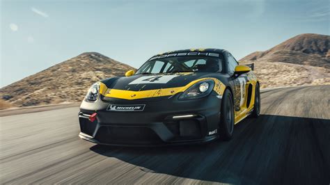 New Porsche 718 Cayman Gt4 Revealed In Race Car Guise