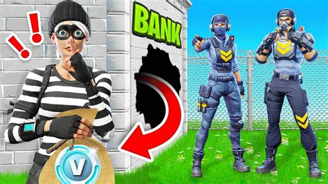 Cops And Robbers Game Mode In Fortnite Youtube