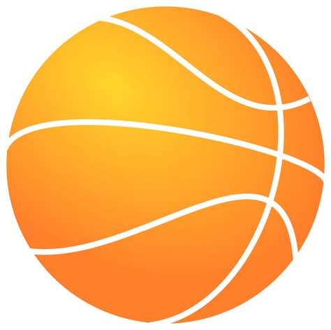 Outline Of Basketball Clip Art Orange Basketball Png Download 1920