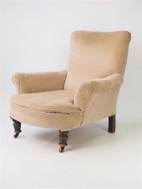Antique Howard Style Armchair For Reupholstery
