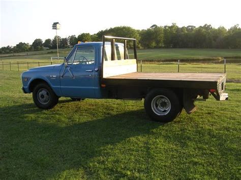 Sell Used 1968 Chevy 1 Ton Flatbed Semi Restored Lots Of New Looks Good