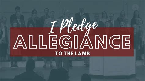 I Pledge Allegiance To The Lamb Beacon Baptist Choir Youtube