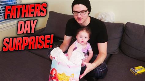 CUTE FATHERS DAY SURPRISE YouTube