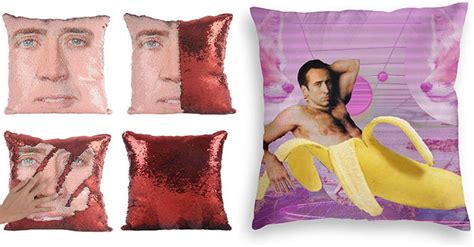 Nicolas Cage Pillows That Inexplicably Exist Media Chomp