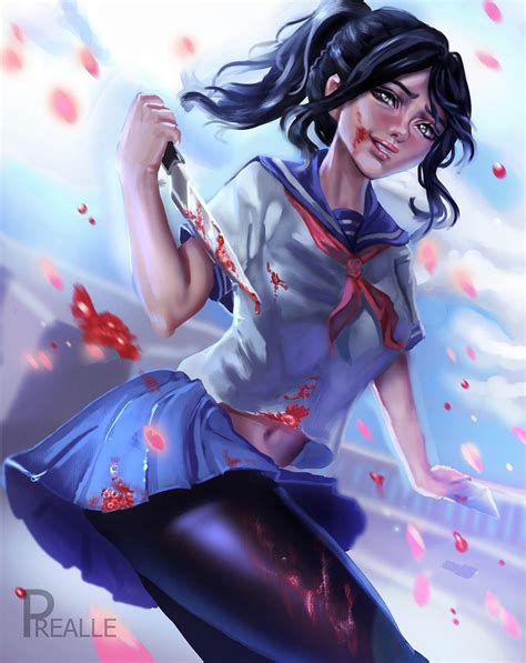 Yandere Simulator Ayano Aishi By Prealle On Deviantart 32076 Hot Sex