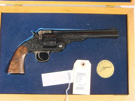 Sandw 45 Schofield Model 3 Blue Engraved As New For Sale