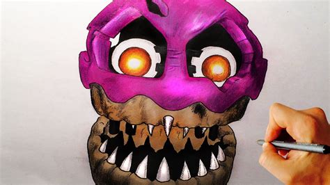 How To Draw Nightmare Cupcake From Five Nights At Freddys 4 Fnaf 4