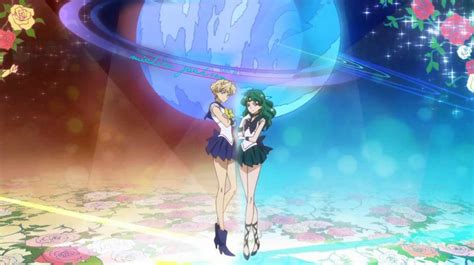 Sailor Uranus And Sailor Neptune Transformation Smc Season 3 Youtube