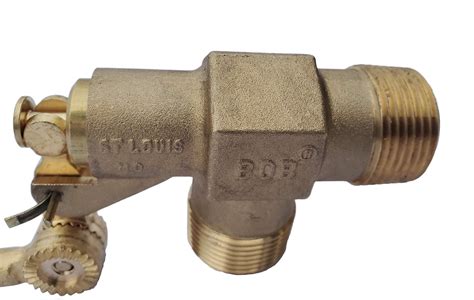 Buy Robert Manufacturing R400 5 Series Bob Red Brass Float Valve Assembly With Stem 34 Npt