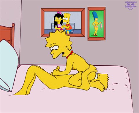 Post Animated Bart Simpson Guido L Jessica Lovejoy Lisa