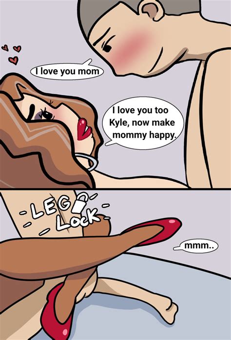 Rule 34 Comic Doodlenooch Incest Leglock Lipstick Mommy Kink Mother