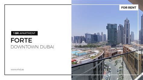 Experience Urban Luxury Forte Downtown Dubai Stunning Apartments
