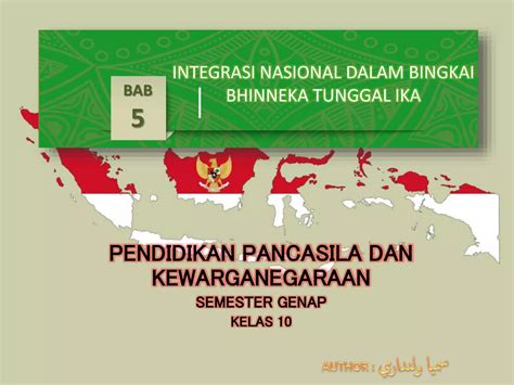 Integrasi Nasional dalam bingkai Bhinneka Tunggal Ika | PPT