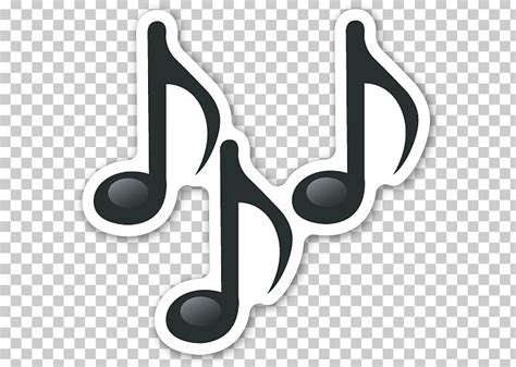 #art #digital drawing #music notes #words #artists on tumblr #my art #100 little love notes. Emoji Musical Note Sticker PNG, Clipart, Art, Drawing ...