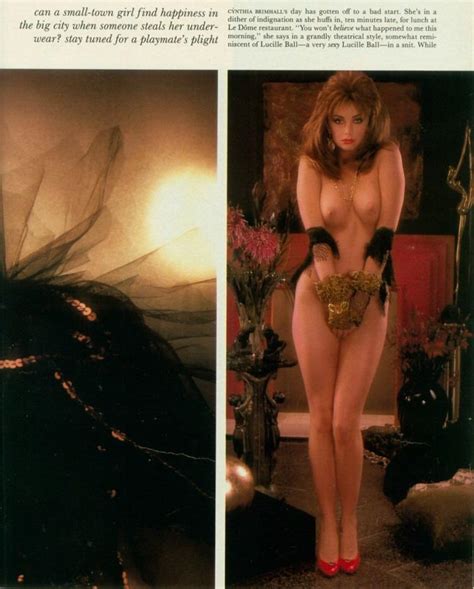 Cynthia Brimhall Nuda Anni In Playboy Video Magazine Volume