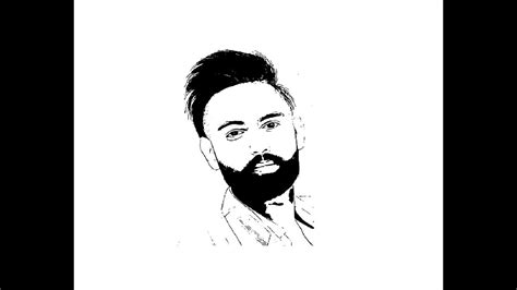 How To Draw Parmish Verma Face Pencil Drawing Step By Step Youtube