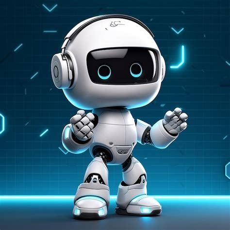 Premium Ai Image Funny And Cute Ai Robot