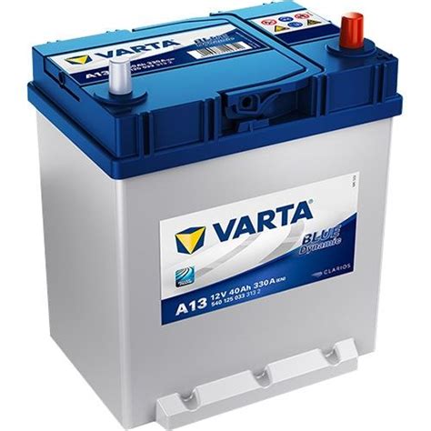 A13 Varta Blue Dynamic Car Battery 12v 40ah 540125033 054h