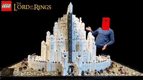 Review Knapp 100000 Teile Lego Herr Der Ringe Minas Tirith Moc