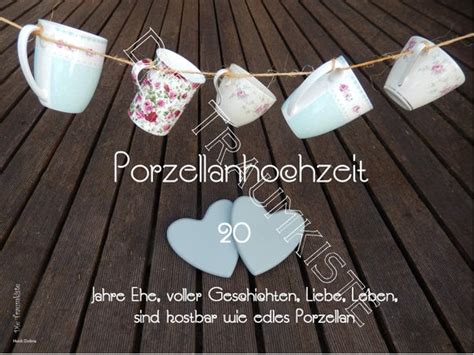 Sprüche zum hochzeitstag auf spruch.com. Porzellanhochzeit Karte Tassen HerzenTD0094 | Etsy