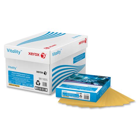 Xerox Multipurpose Pastel Paper 500 Sheets Per Ream Goldenrod Ld