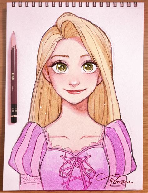 Pin By Ruby On Tangled Disney Drawings Sketches Disney Princess