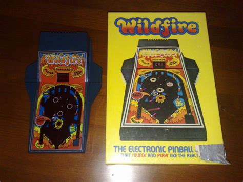 Wildfire Pinball Parker Brothers 1979 Retro Handheld Games
