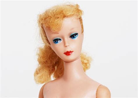 Vintage 60s Blonde 5 Ponytail Barbie Etsy Ponytail Soft Curls
