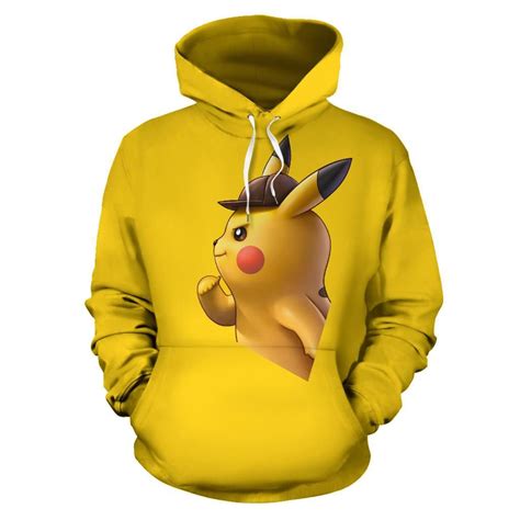 Detective Pikachu Hoodie Toothless Hoodie Pikachu Hoodie Pokemon