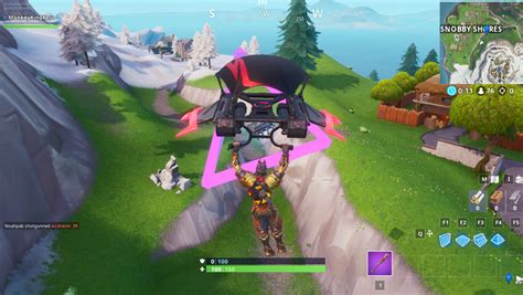 Fortnite Fortbyte 89 Location Accessible By Flying The Scarlet