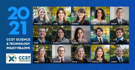 Introducing The 2021 Class Of Ccst Science And Technology Policy Fellows