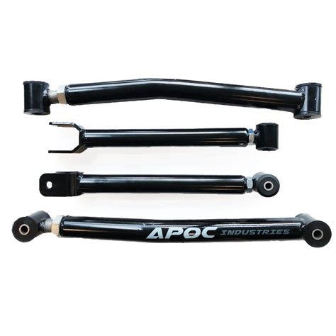 07 17 Jeep Jk Wrangler Front Adjustable Control Arms Apoc Industries