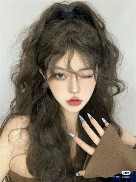 Pin By 𝓚𝓸𝓻𝓮𝓪𝓷 𝓽𝓲𝓶𝓮 𝓽𝓻𝓪𝓿 On Chinee Girl Beautiful Hair Aesthetic Hair Hair Inspiration