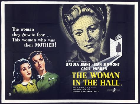 The Woman In The Hall 1947 Lorna Blake Ursula Jeans Is A Widow
