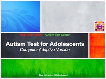autism test  adolescents  teenagers  mins  quiz report