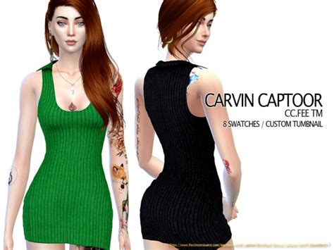 Fee Tm Dress By Carvin Captoor At Tsr Sims 4 Updates