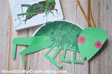 Paper Plate Cricket Craft Idea For Spring Cricket Crafts Eric Carle