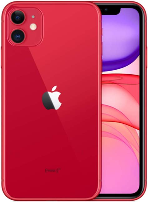 Apple Iphone 11 64gb Red Fully Unlocked Renewed